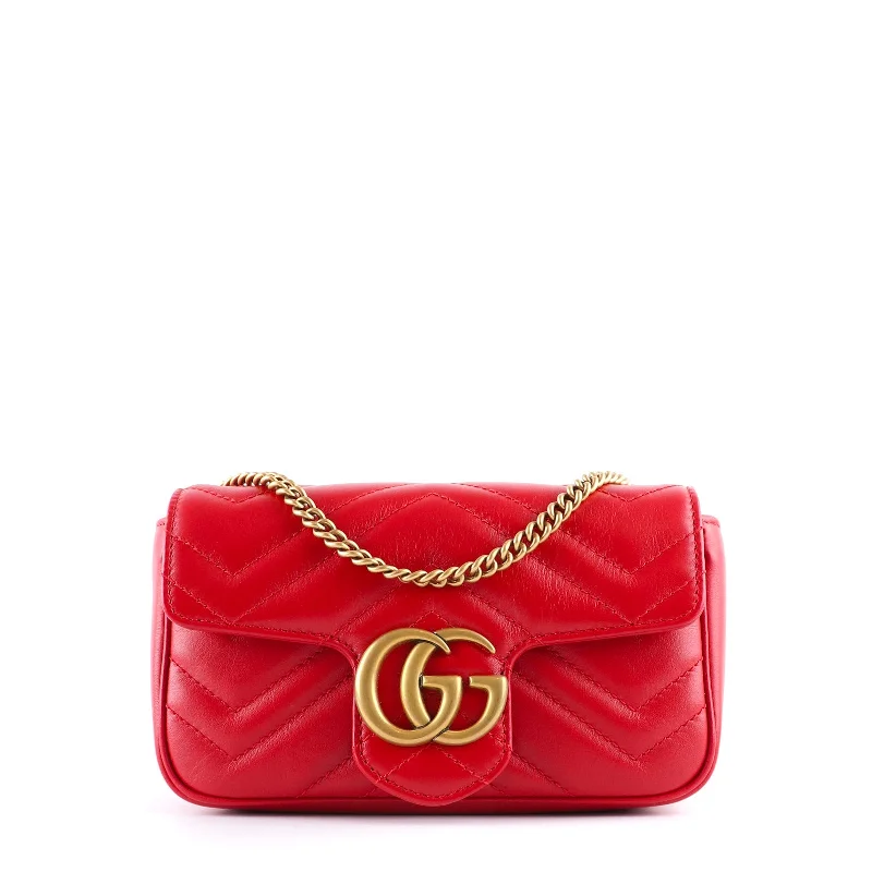 GUCCI - Sac super mini GG Marmont