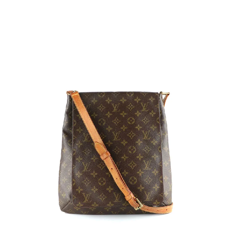 LOUIS VUITTON - Sac à bandoulière Musette Salsa GM en toile monogramme