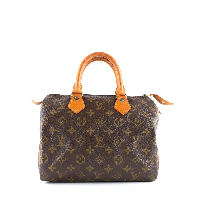 LOUIS VUITTON - Sac à main Speedy 25 en toile monogramme