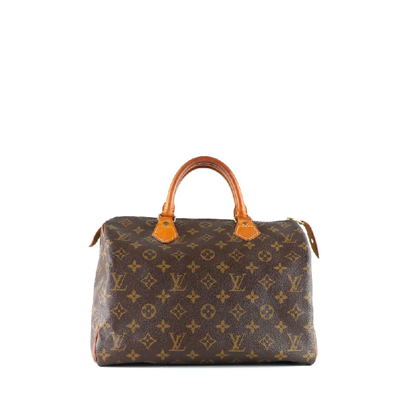 LOUIS VUITTON - Sac à main Speedy 30 en toile monogramme