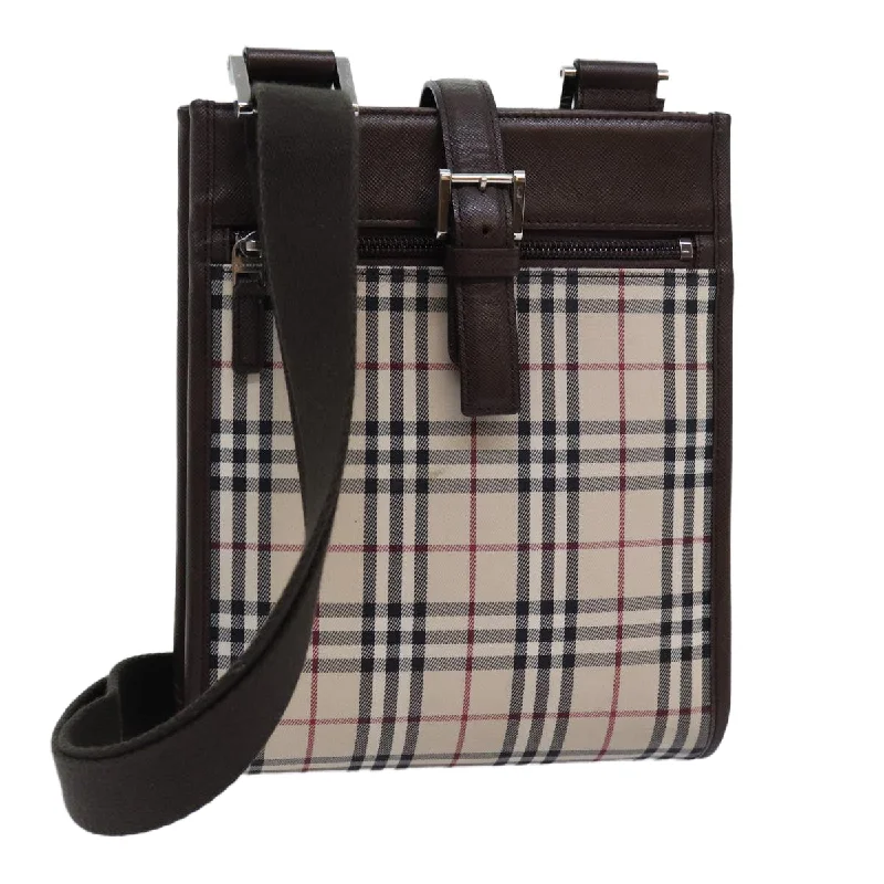 BURBERRY Nova Check Shoulder Bag