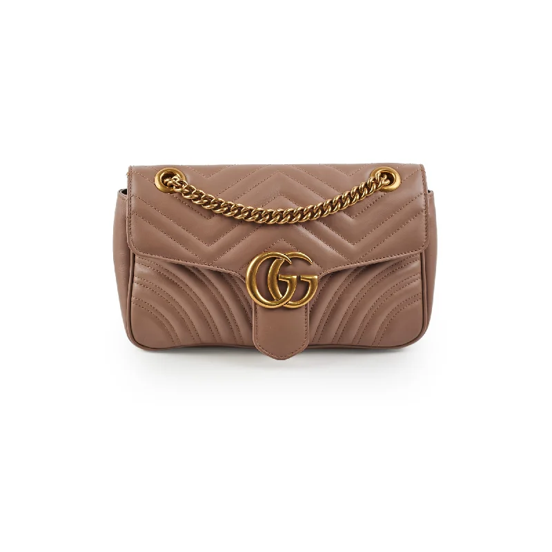 Gucci Marmont Small Pink Shoulder Bag