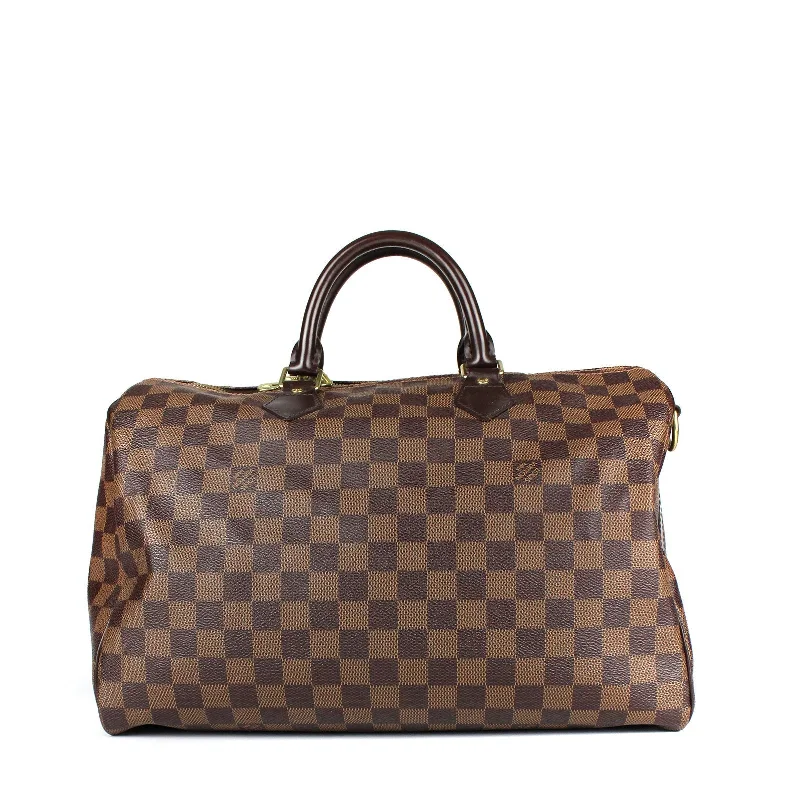 LOUIS VUITTON - Speedy 35 Bandoulière Damier Ébène