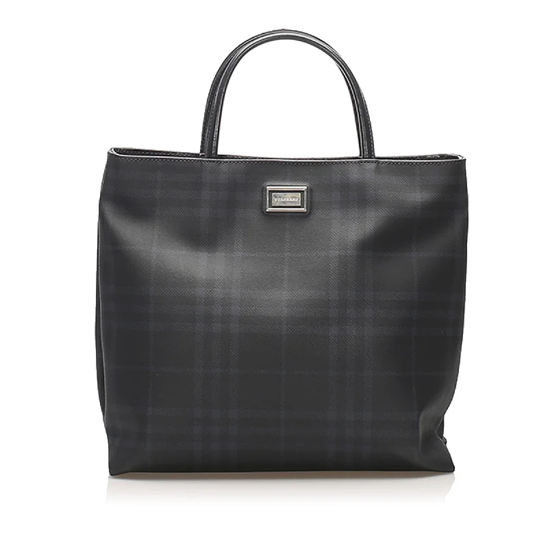 Burberry Smoke Check PVC Handbag (SHG-11116)