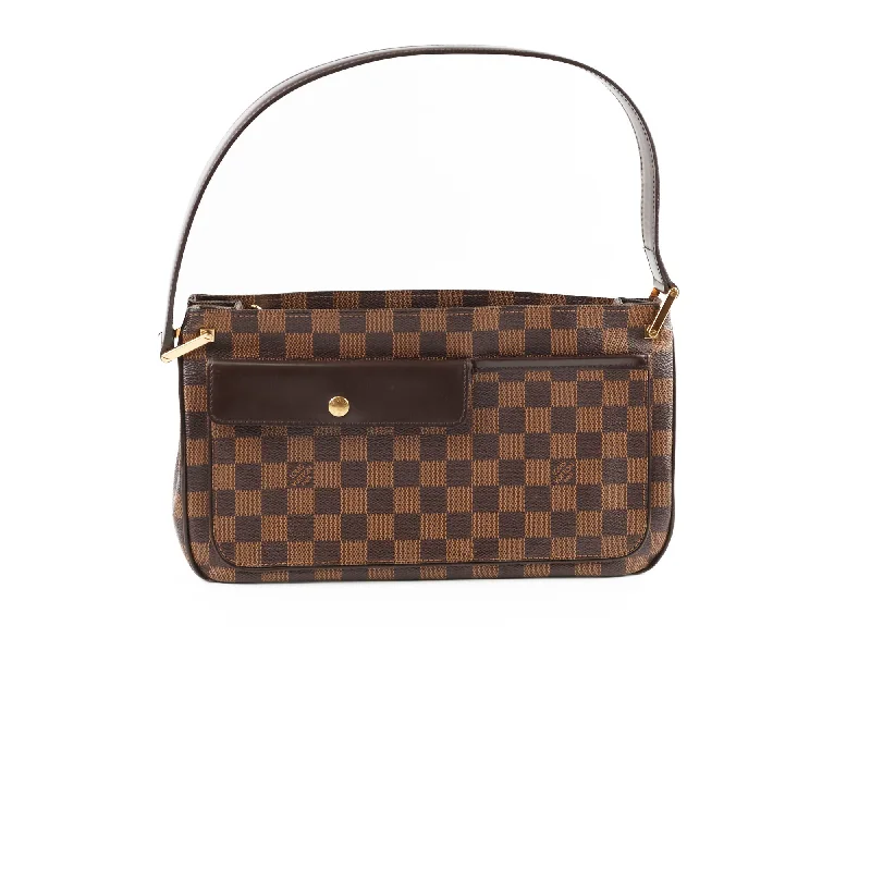 Louis Vuitton Aubagne Shoulder Bag Damier Ebene