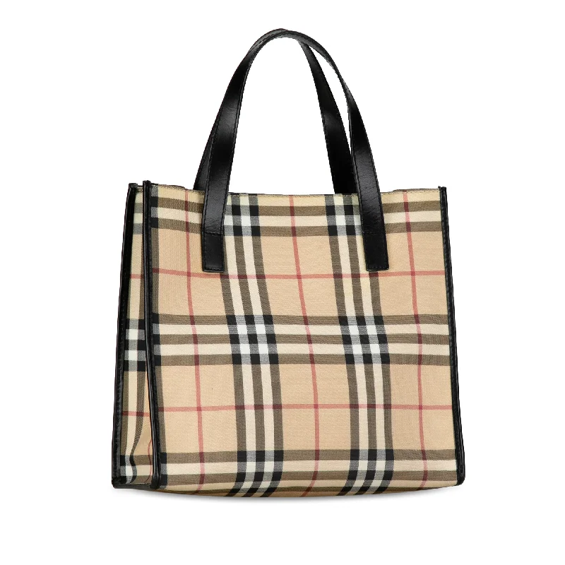 BURBERRY House Check Tote Tote Bag