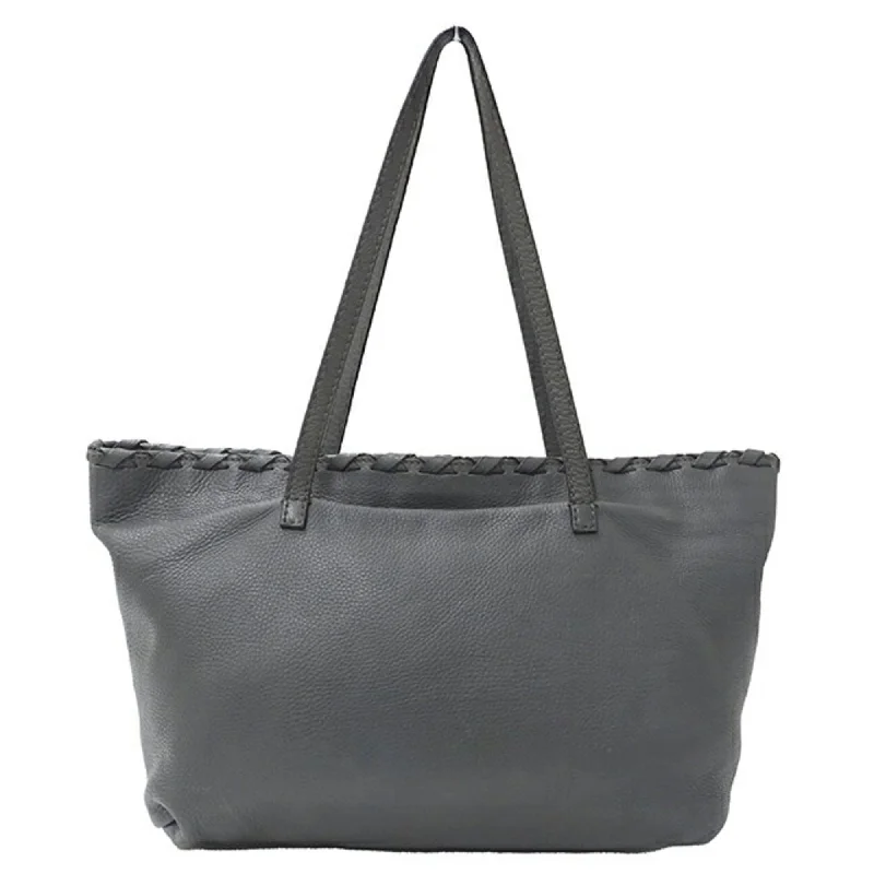 GUCCI Bag Ladies Bamboo Tote Leather Gray 354665