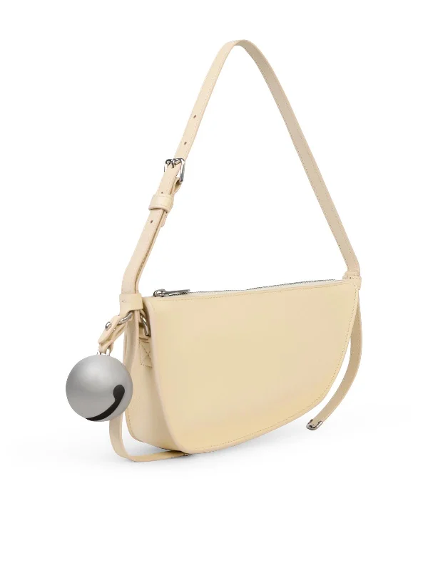 Burberry Ivory Leather Bag Woman