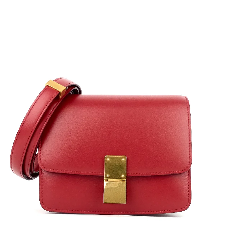 Classic Box Small Calf Leather Bag