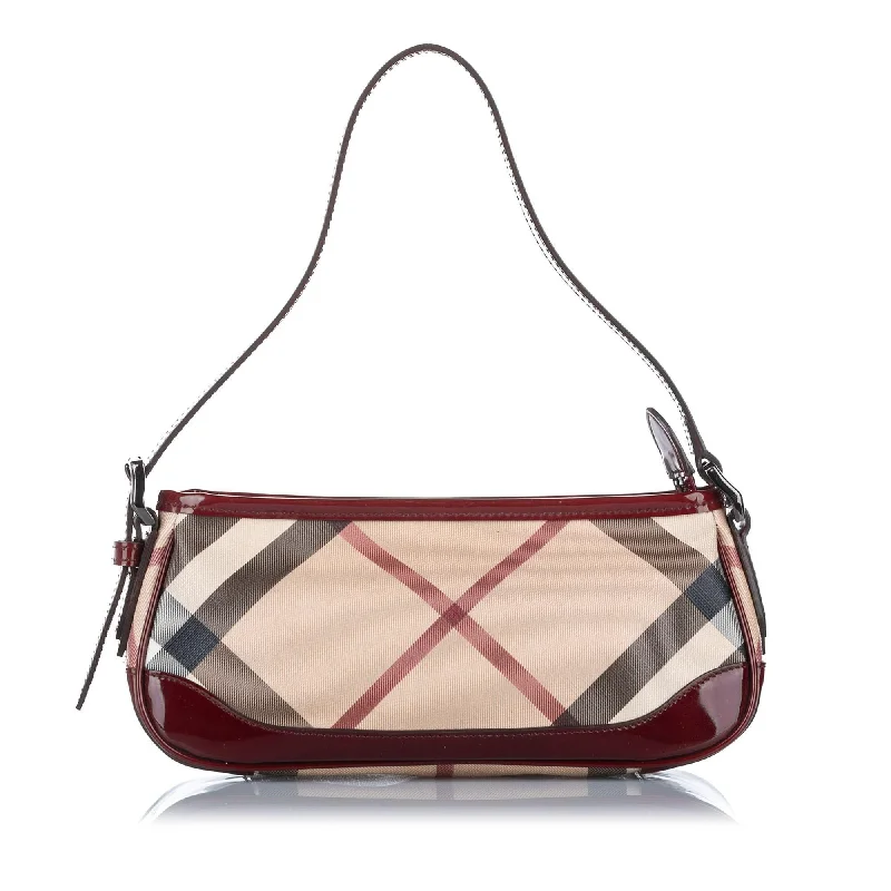 Burberry Supernova Check Baguette (SHG-16972)