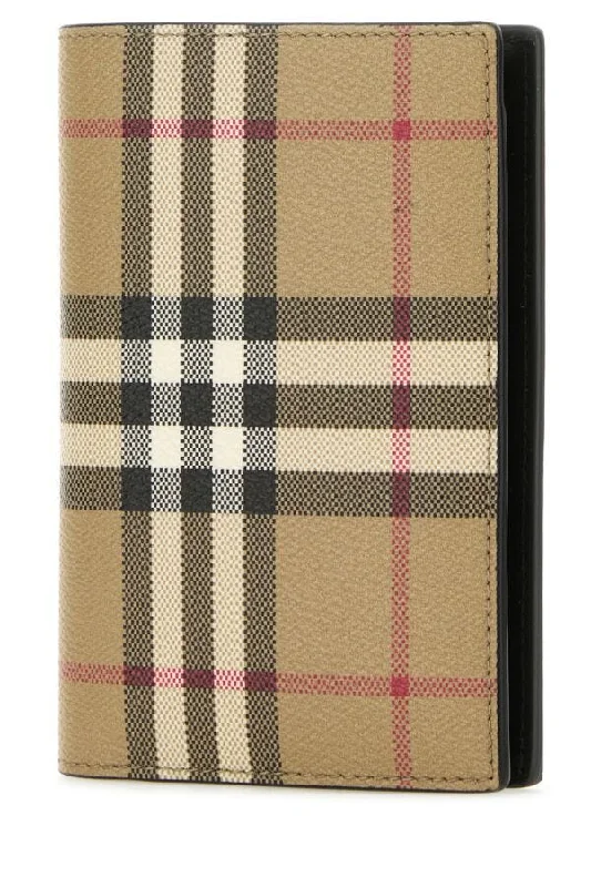 Burberry Man Printed Canvas Wallet