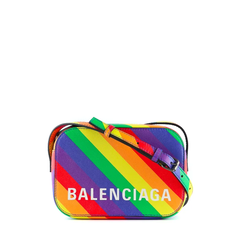 BALENCIAGA - Sac à bandoulière Caméra Ville XXS multicolore