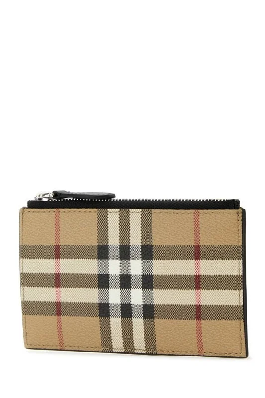 Burberry Man Printed Canvas Wallet