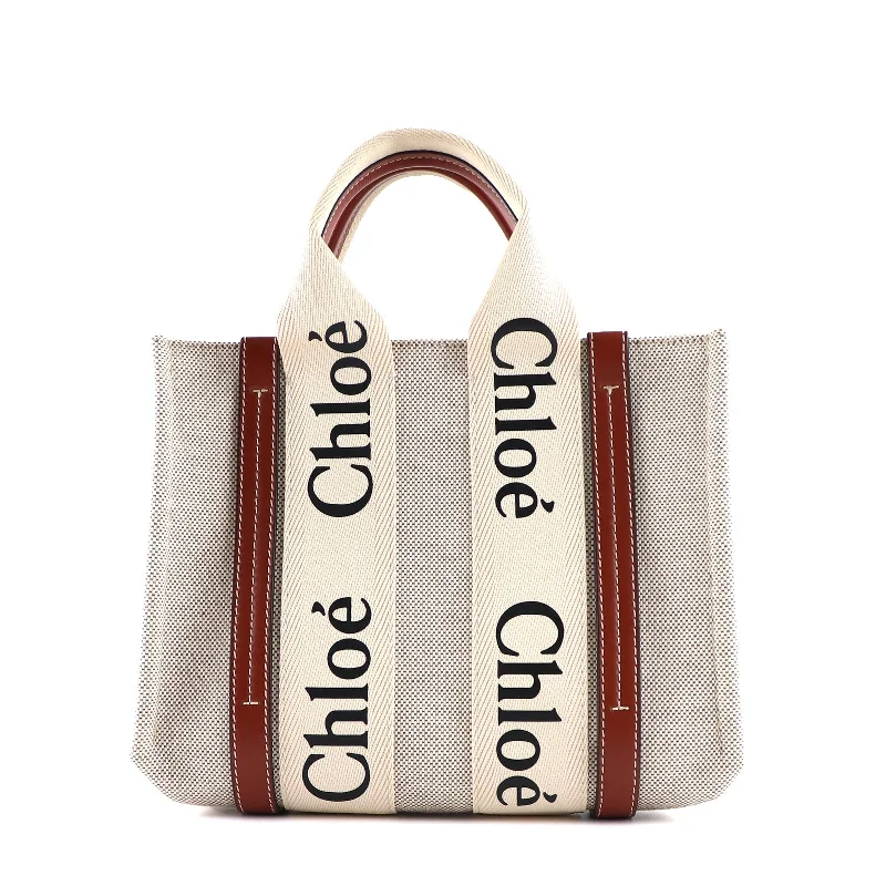 CHLOÉ - Sac cabas Woody petit modèle