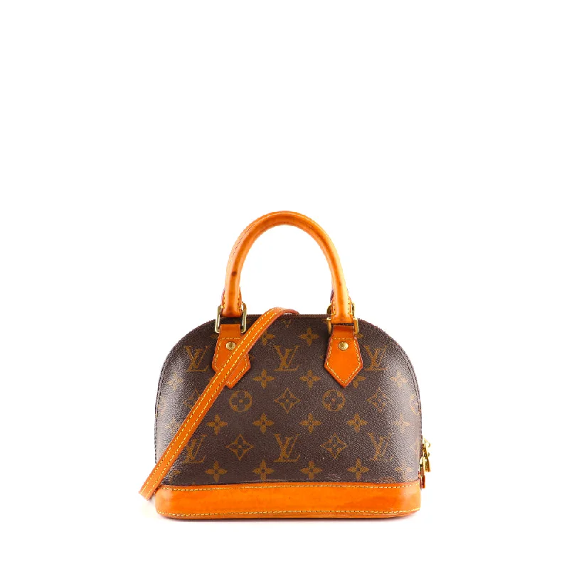 LOUIS VUITTON - Sac à bandoulière Alma BB en toile monogramme