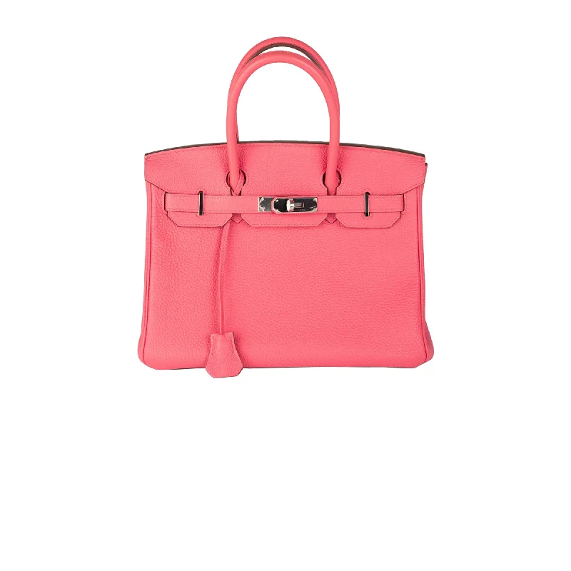 Hermes Birkin 30 Rose Lipstick - Q Stamp