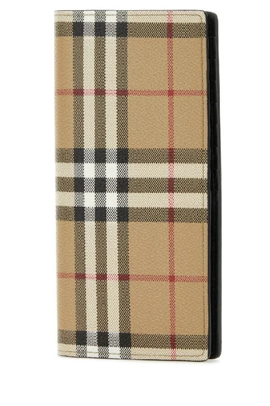 Burberry Man Printed Canvas Wallet