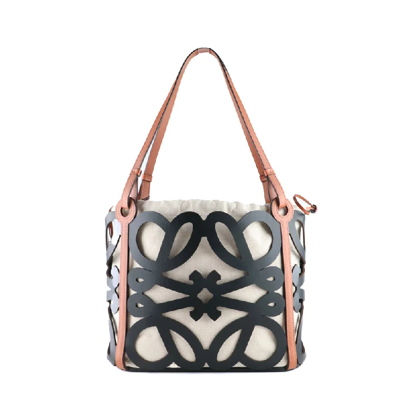 LOEWE - Sac cabas Petit Anagram Cut-out Tote en cuir