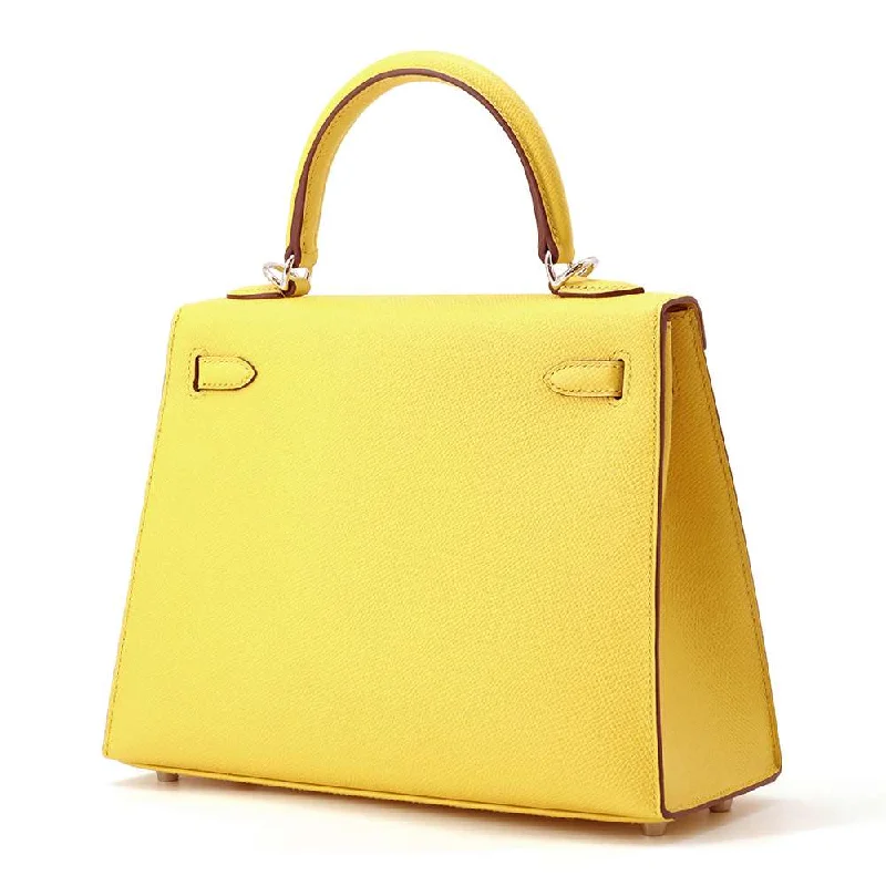 HERMES Kelly Sellier Jaune de Naples Epsom Size 25