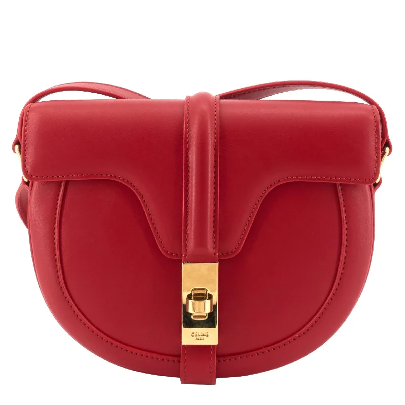 Besace 16 Small Satinated Leather Bag