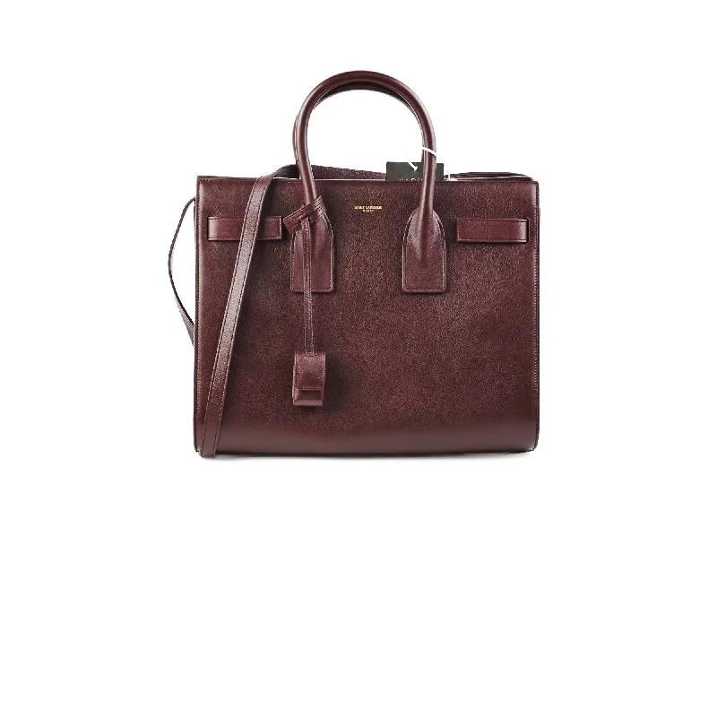 Saint Laurent Sac De Jour Burgundy Small