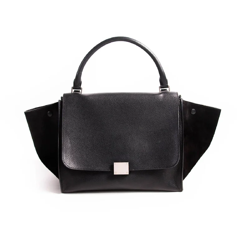 Celine Black Medium Trapeze Bag