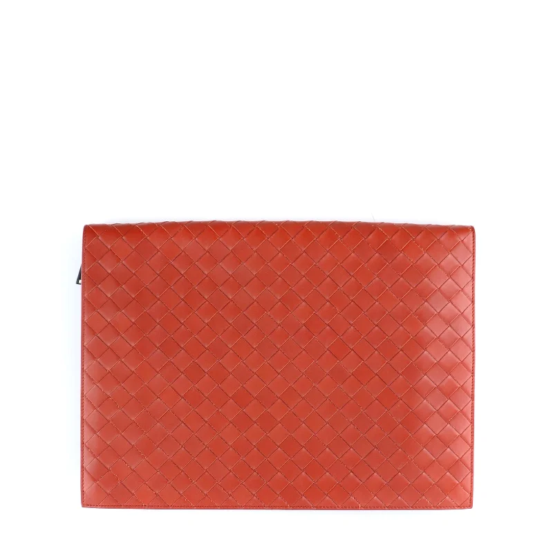 BOTTEGA VENETA - Pochette en cuir Intrecciato