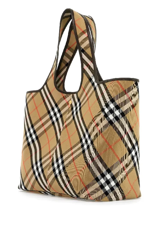 Burberry Ered\N\Nmedium Checkered Tote Women