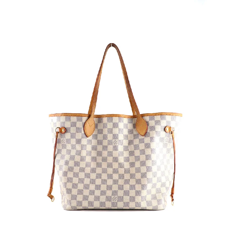 LOUIS VUITTON - Sac cabas Neverfull MM damier azur