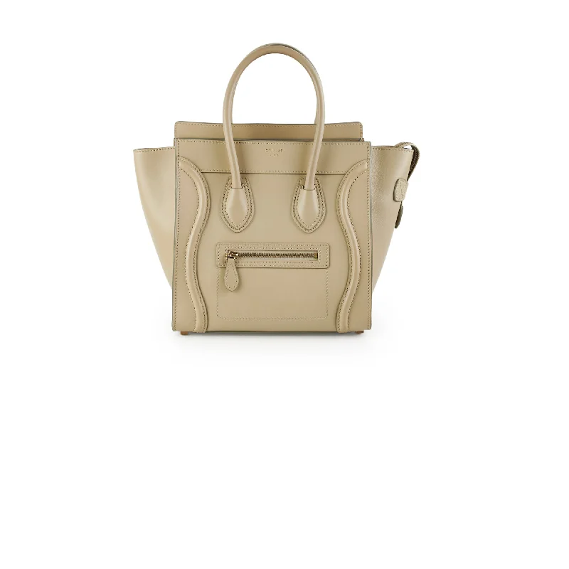 Celine Luggage Micro Light Mastic